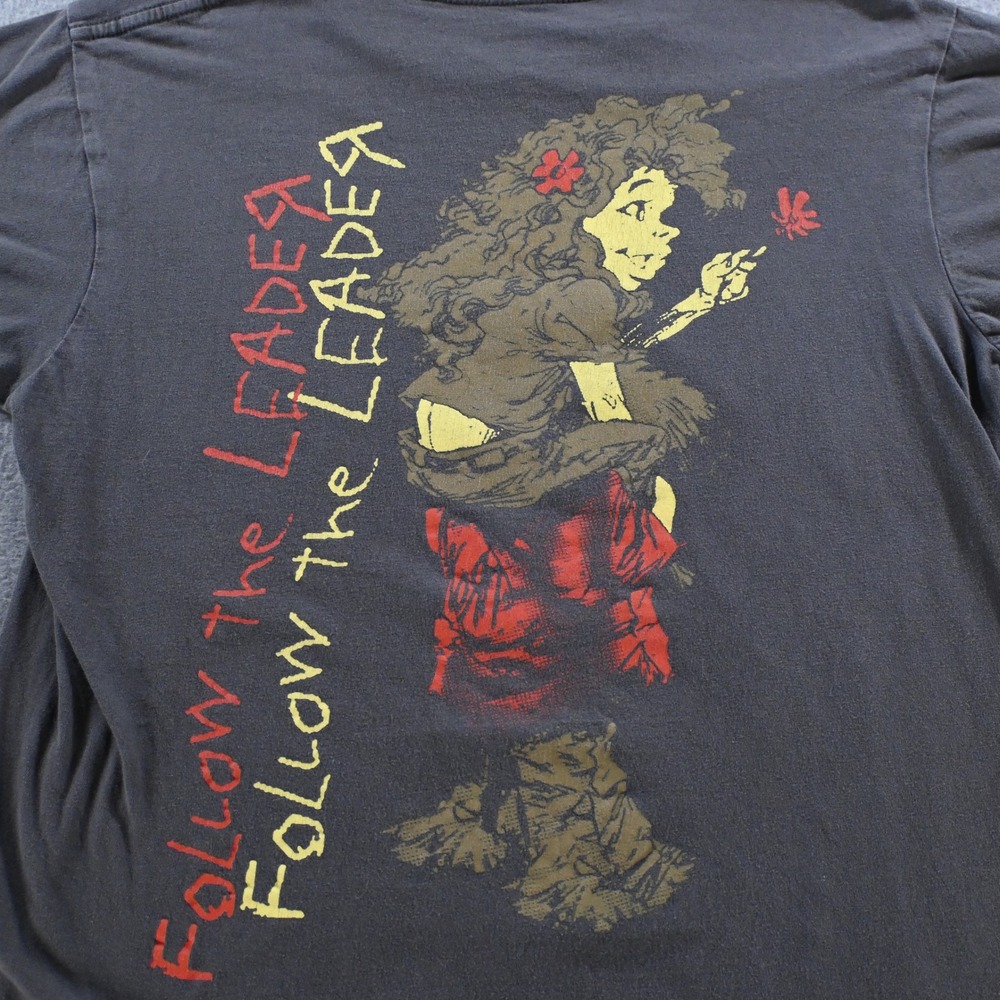 Korn Mens Follow the Leader Graphic T-Shirt Size Medium Charcoal Gray - Picture 6 of 8